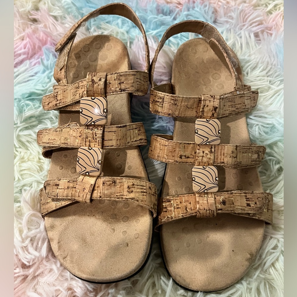 VIONIC Comfort Sandals with Contoured Footbed